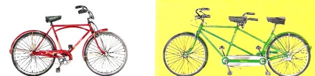 1953 schwinn walterweight and tandem