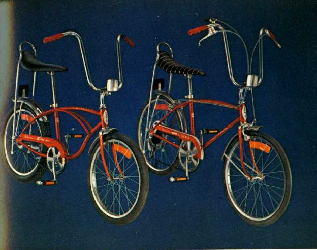 1976 schwinn stingray and fastback